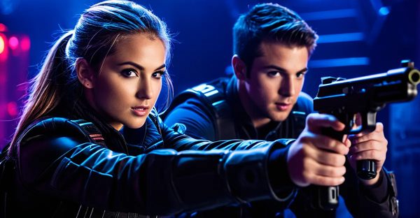 Vivez une expérience immersive au lasergame de starter park